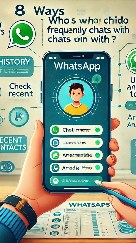 8 Cara Mengetahui Anak Sering Chat dengan Siapa di WhatsApp