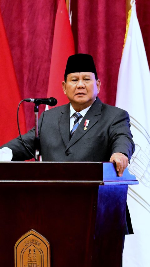 VIDEO: Merinding Prabowo Ceritakan Besarnya Ketokohan Gus Dur Depan Mahasiswa RI di Mesir