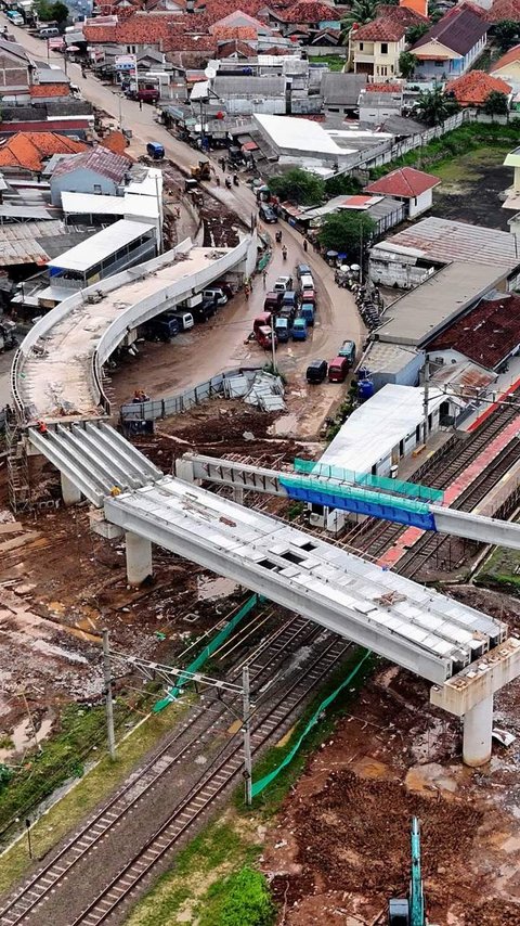 FOTO: Progres Terkini Pembangunan Jalan Layang Tenjo Penghubung Bogor-Tangerang