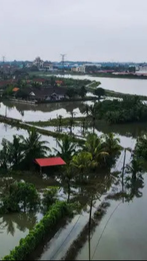 FOTO: Kondisi Banjir Parah Landa Malaysia, Ratusan Ribu Orang Mengungsi