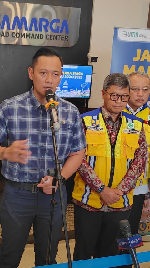 Tinjau Command Center Jasa Marga, Menko AHY Minta Operator Cekatan balas Laporan Warga