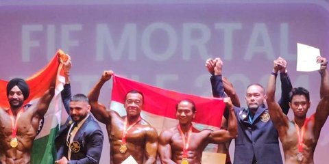 Kembali Bawa Medali Emas, Momen Rizki dan Ridho DA Kembali Juara 1 Kejuaraan Binaragawan Indonesia