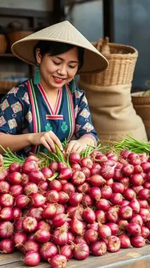 Cara Menyimpan Bawang Merah Tanpa Menggunakan Kulkas Awet Berbulan-bulan