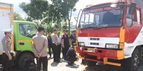 Kecelakaan Tol Pandaan Malang, Polisi: Rem Tangan dan Ban Truk Sudah Diganjal