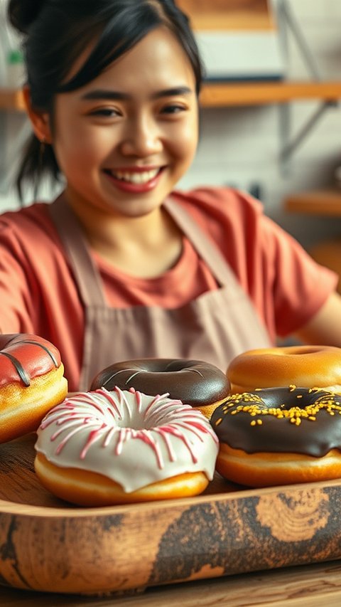 Cara Membuat Donat Sendiri di Rumah yang Lezat dan Empuk