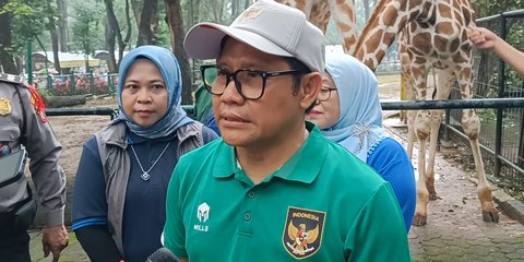 Momen Cak Imin Datangi Kebun Binatang Ragunan, Singgung Masalah Infrastruktur