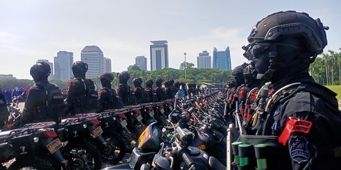 Ini Kekuatan Polri Amankan Demo Tolak PPN 12 Persen Digelar di Kawasan Patung Kuda