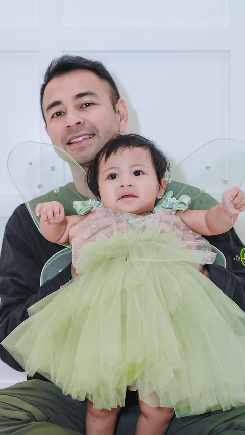 5 Potret Terbaru Baby Lily Anak Raffi Ahmad dan Nagita Slavina, Tampil Gemas Bergaya Peri