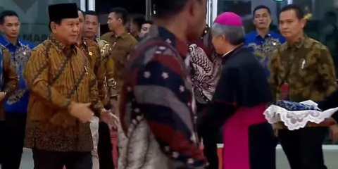 Prabowo dan Gibran Hadiri Perayaan Natal Nasional 2024 di GBK Senayan
