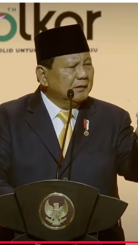 Presiden Prabowo: Bukan Saya Maafkan Koruptor, Saya Mau Sadarkan Mereka