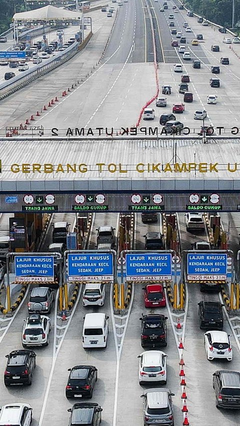 Jelang Puncak Tahun Baru, Kendaraan Masuk Jakarta Mulai Meningkat