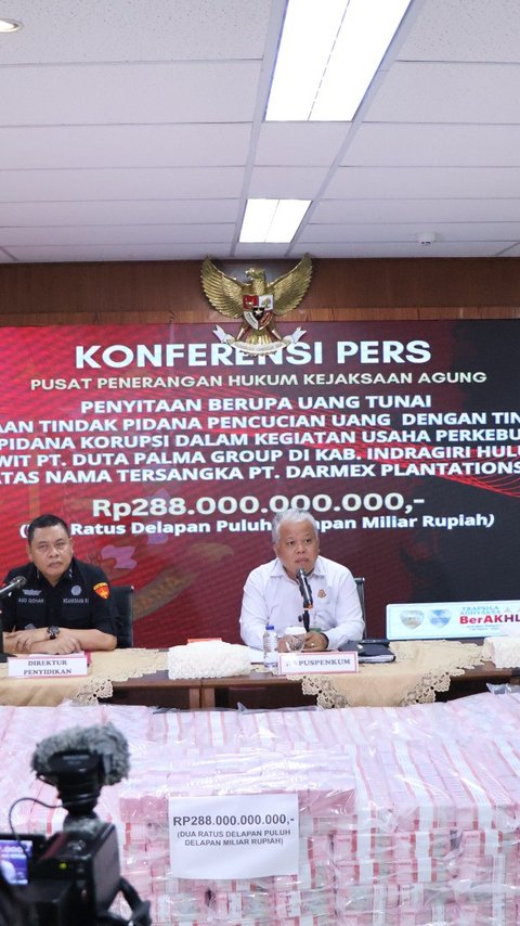 Kejagung Kembali Sita Rp288 Miliar Terkait TPPU Korporasi Kasus Mafia Minyak Goreng