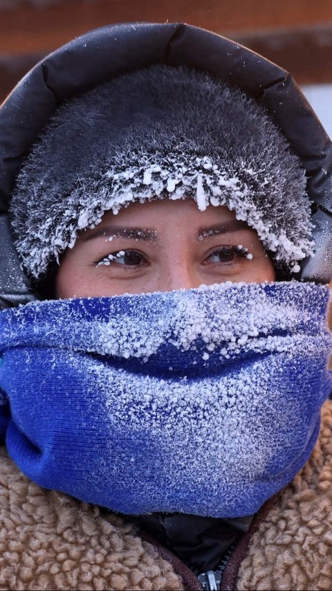 FOTO: Suasana Kota Paling Dingin di Muka Bumi yang Bikin Bulu Mata Membeku, Suhunya Capai Minus 50 Derajat Celcius