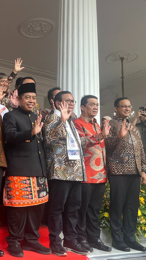 Momen Anies, Ahok, Foke hingga Bang Yos Tulis Harapan 2025 di Balai Kota, Jokowi dan Heru Budi Absen