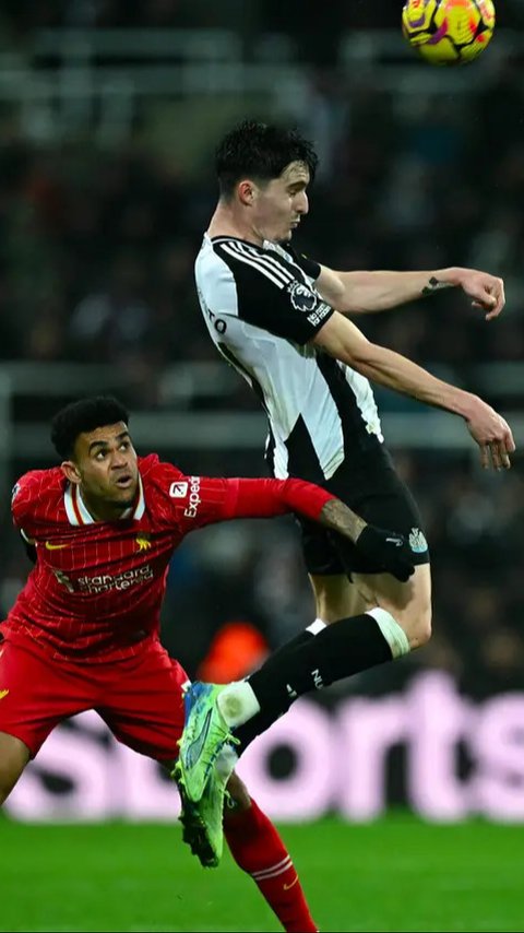 FOTO: Drama 6 Gol, Duel Sengit Newcastle United vs Liverpool Berakhir Tanpa Pemenang