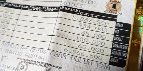 Terlambat Membayar Pajak Kendaraan? Berikut Metode Perhitungan Dendanya