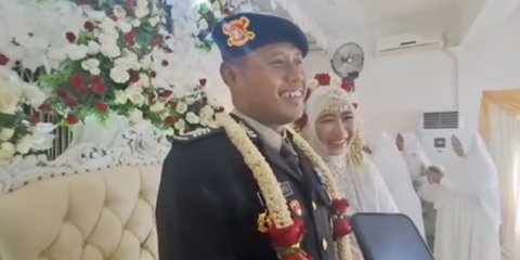 Cinta Bersemi di Masjid, Plt Bupati Nyai Eva Menikah dengan Anggota Brimob Lebih Muda 10 Tahun