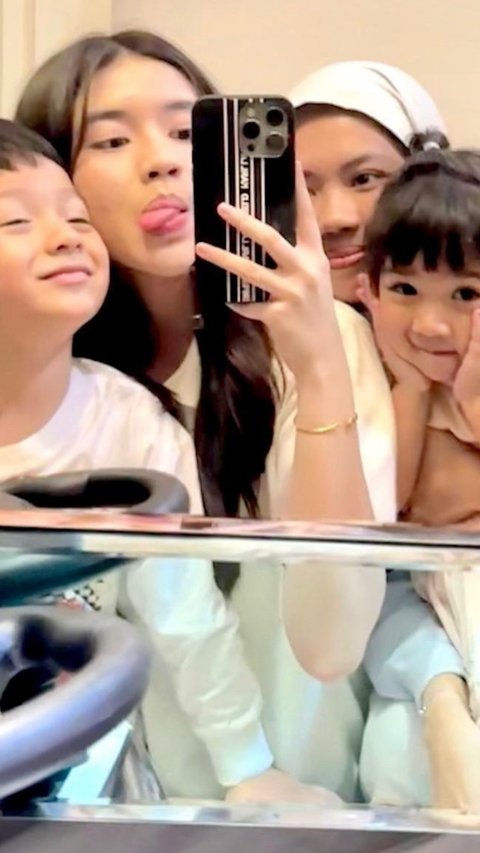 Potret Kompak 2 Putri Cantik Haldy Sabri Bareng Anak-anak Irish Bella, Menggemaskan dan Penuh Kehangatan