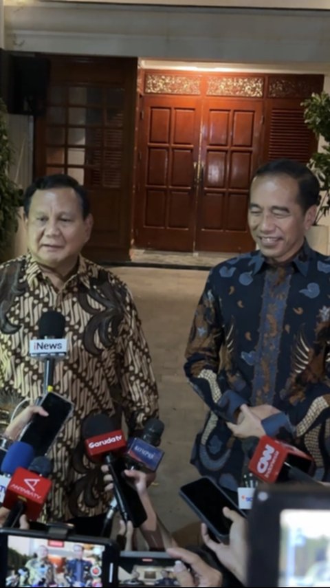 Dasco Blak-Blakan Isi Pertemuan Prabowo dan Jokowi, Ini yang Dibahas