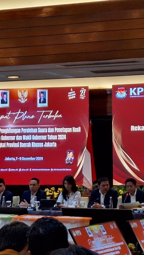 Tok! Pramono-Rano Menang, Ini Hasil Lengkap Rekapitulasi Pilkada Jakarta 2024