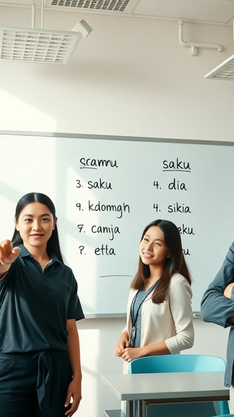 Jenis Kata Ganti Orang dalam Bahasa Indonesia, Simak Penjelasannya