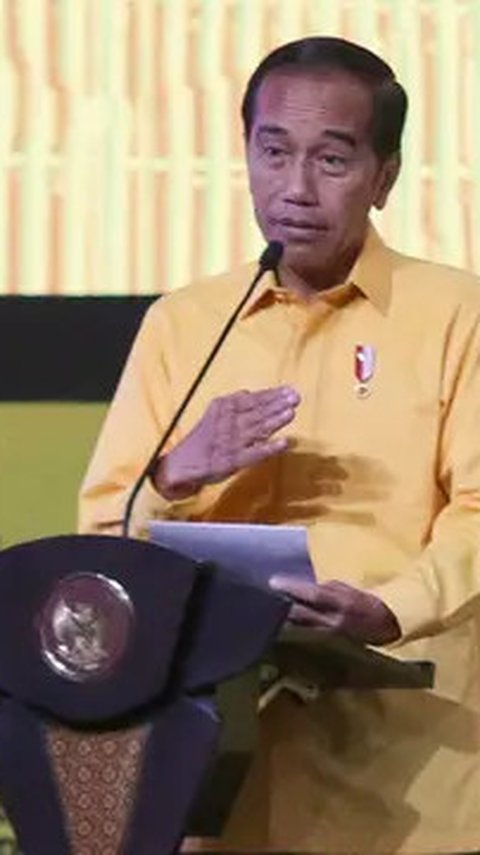 Respons Jokowi Usai Dikabarkan Masuk Anggota Kehormatan Partai Golkar