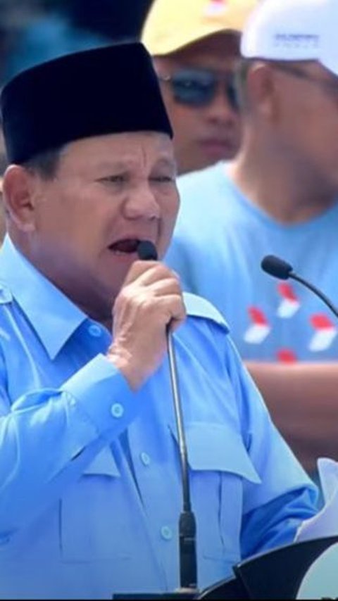 Prabowo saat Orasi di GBK: Kalian ke Sini Mau Lihat Pak Gemoy Joget
