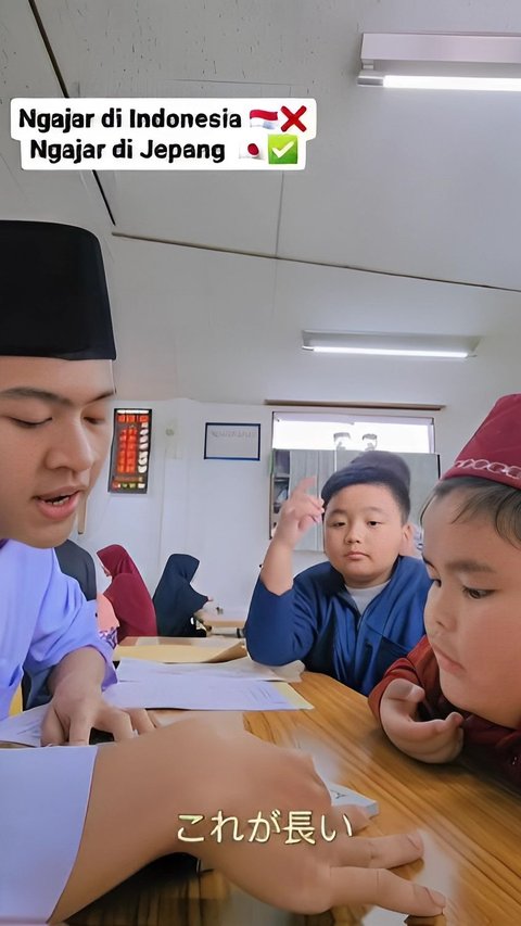 Story of Indonesian Citizen Becoming a Quran Teacher in Japan, Children to Elderly Queue to Become Students