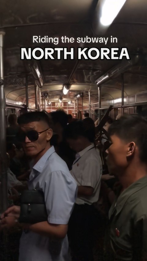 Di Luar Dugaan! Ternyata Begini Suasananya Ketika Naik Kereta Api Bawah Tanah di Korea Utara
