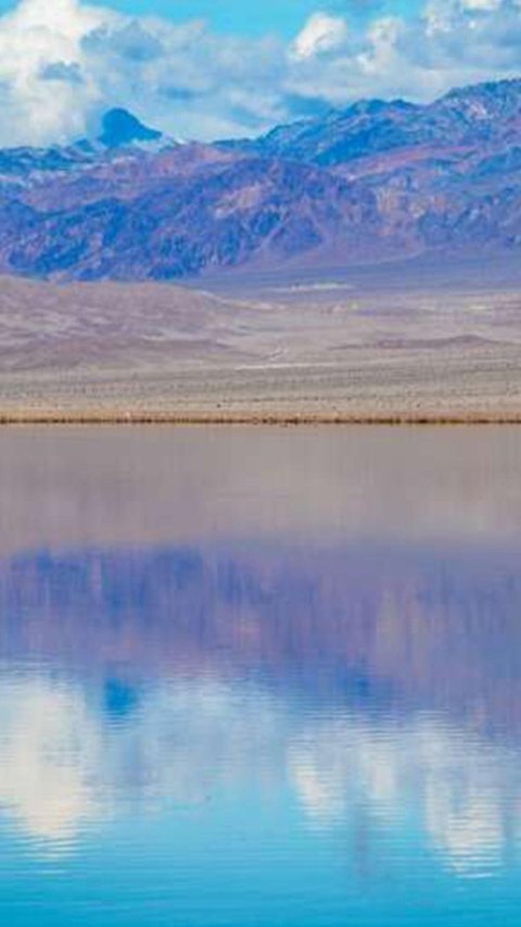 Fenomena Alam yang Mengejutkan, Danau Muncul di Dataran Garam Lembah Kematian yang Terkenal Tempat Terkering di Bumi, Petanda Apa?