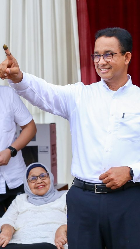 Anies usai Nyoblos: Saatnya Perubahan!