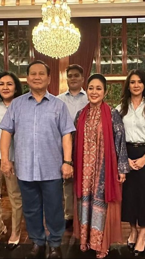 Titiek Soeharto Sampai Salah Tingkah Saat Prabowo Sebut Namanya dan Disambut Tepukan Riuh