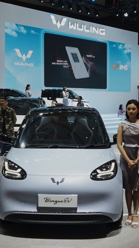 Bring the New Cloud EV Car to IIMS 2024, Wuling Offers Promotions with Lifetime Warranty Prizes