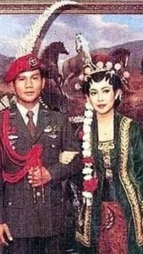 10 Old Photos of Prabowo & Titiek Soeharto's Wedding Reception, Super Luxurious, Handsome in Javanese Traditional Attire