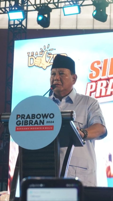 Prabowo Yakin Bisa Menang Satu Putaran usai Lihat Hasil Survei: Kita Tak Boleh Lengah dan Sombong