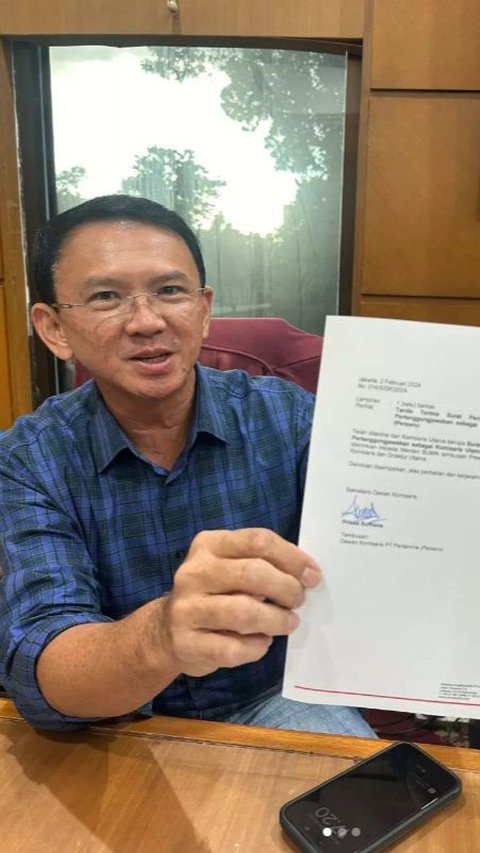 Mau Ikut Kampanye Ganjar-Mahfud, Ahok Pilih Mundur dari Komisaris Utama Pertamina