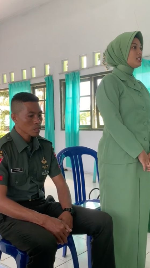 Viral Wanita Bagikan Momen Pengajuan Nikah dengan Anggota TNI, Harus Hafal Mars Persit