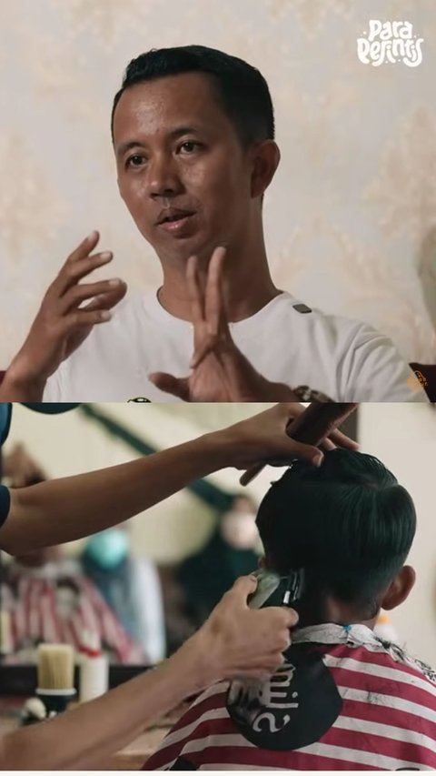 Nekat Tinggalkan Jabatan Mentereng di Bank, Pria Tulungagung Ini Pilih Buka Bisnis Cukur Rambut