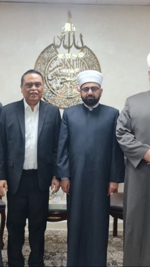 Kunjungi Yordania, Syafruddin Kambo Bahas Kerjasama dengan Grand Mufti