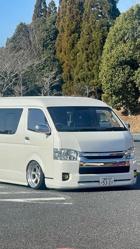 10 Potret Modifikasi Toyota Hiace di Jepang, Hilangkan Citra Mobil Travel