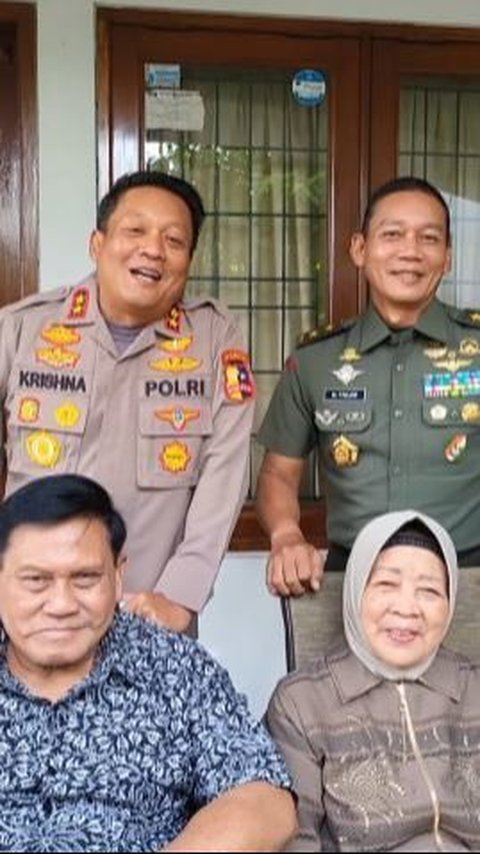 Lama Tak Bertemu, Irjen Krishna Murti Akhirnya Jumpa Adiknya Mayjen TNI yang Kini jadi Pangdam Siliwangi