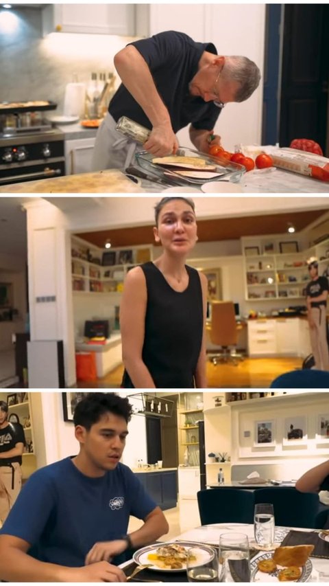 Momen Ayah Maxime Bouttier Masak buat Luna Maya, Kedekatannya jadi Sorotan 'Calon Menantu Kesayangan'