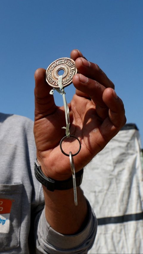 FOTO: Kisah Warga Palestina Jadikan Kunci Rumah Mereka Sebagai Simbol untuk Kembali ke Gaza