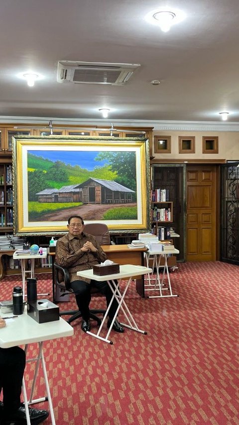 AHY Reveals the Contents of the Closed Meeting between SBY and Gibran in Cikeas