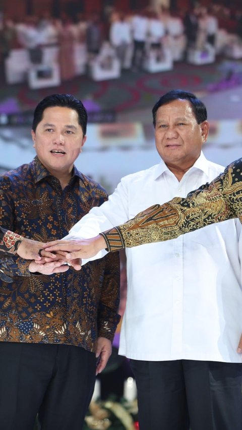 Support Prabowo-Gibran, This is the Reason Erick Thohir Doesn't Resign Like Ahok Cs