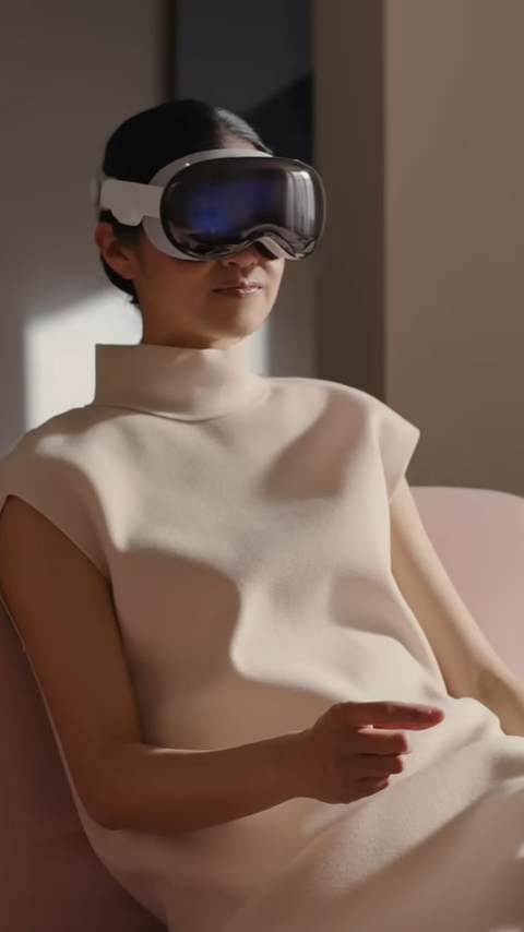 Apple's Vision Pro Glasses Now on Sale, Priced at Rp55 Million, as Advanced as a Walking iPhone