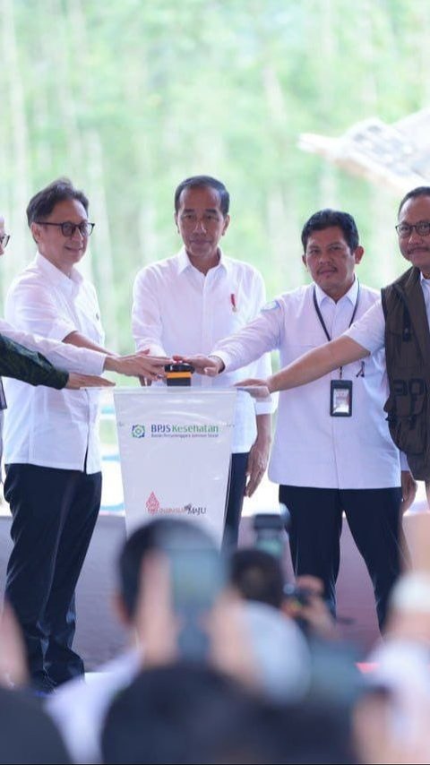 Hadirkan Layanan JKN di IKN, Presiden Groundbreaking Kantor BPJS Kesehatan