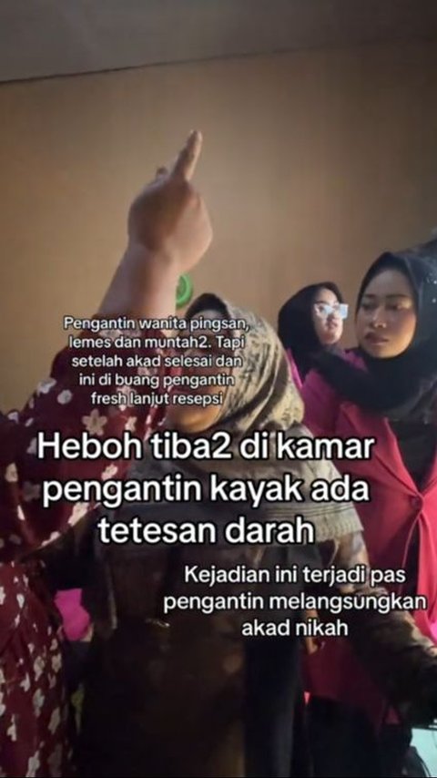 Viral Muncul Cairan Mirip Darah di Dinding Kamar Pengantin, Disebut Keringat Tembok