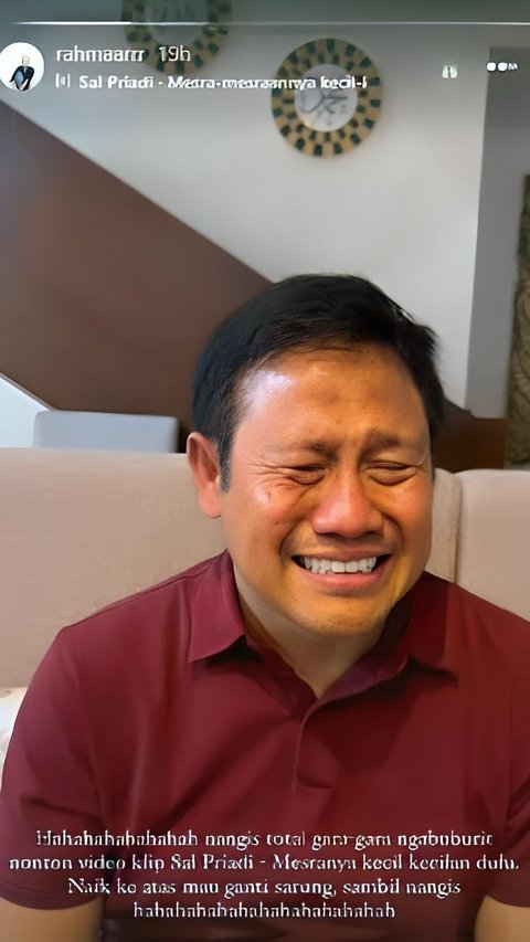 First Day of Fasting, Cak Imin Cries While Working in Front of His Child, Turns Out It's Because of Watching This Video
