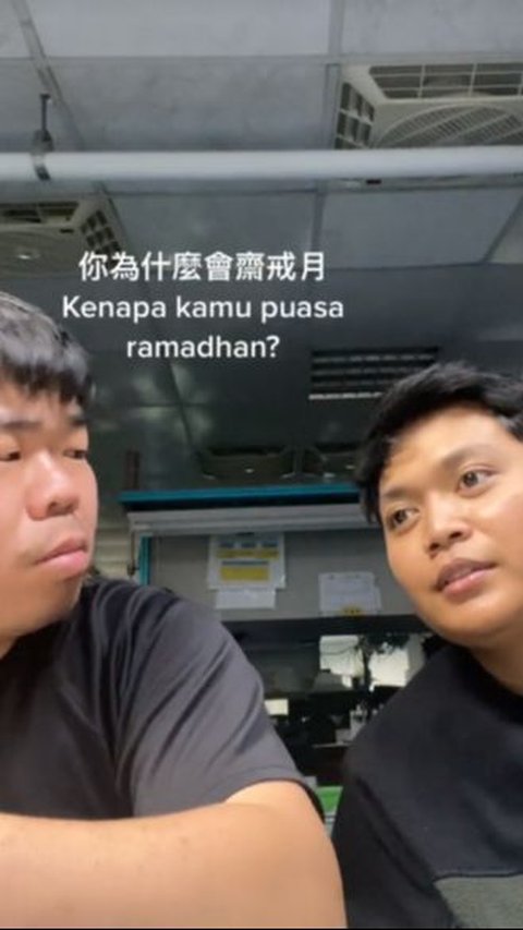 While Eating, This Man Asks His Muslim Friend the Reason for Fasting, Here's His Answer